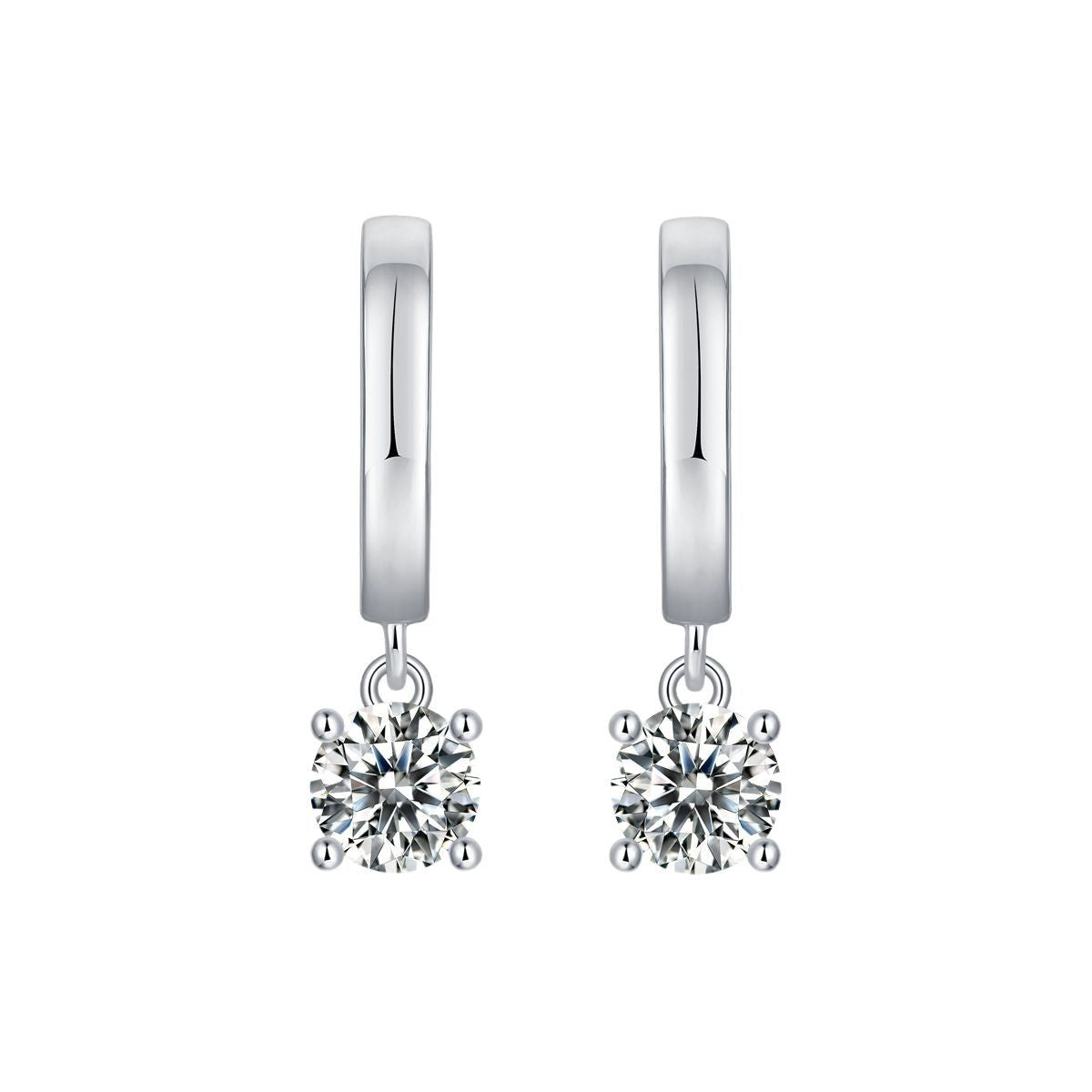 Moissanite Ear Ring Female Temperament Wedding Affordable Luxury Fashion