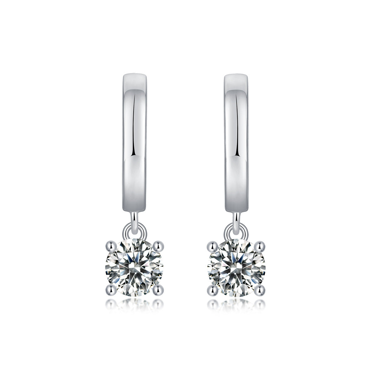 Moissanite Ear Ring Female Temperament Wedding Affordable Luxury Fashion